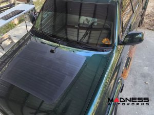 Toyota Tundra Flexible Solar Panel Kit - Complete Kit w/ Waterproof Controller + Hood Decal - 1st Gen 2007-2013 - 100W